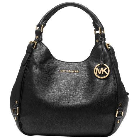 michael kors large black shoulder bag|Michael Kors black shoulder handbags.